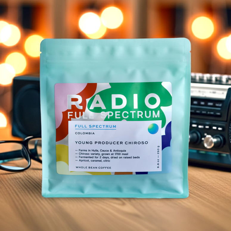 Colombia whole bean coffee chiroso single origina