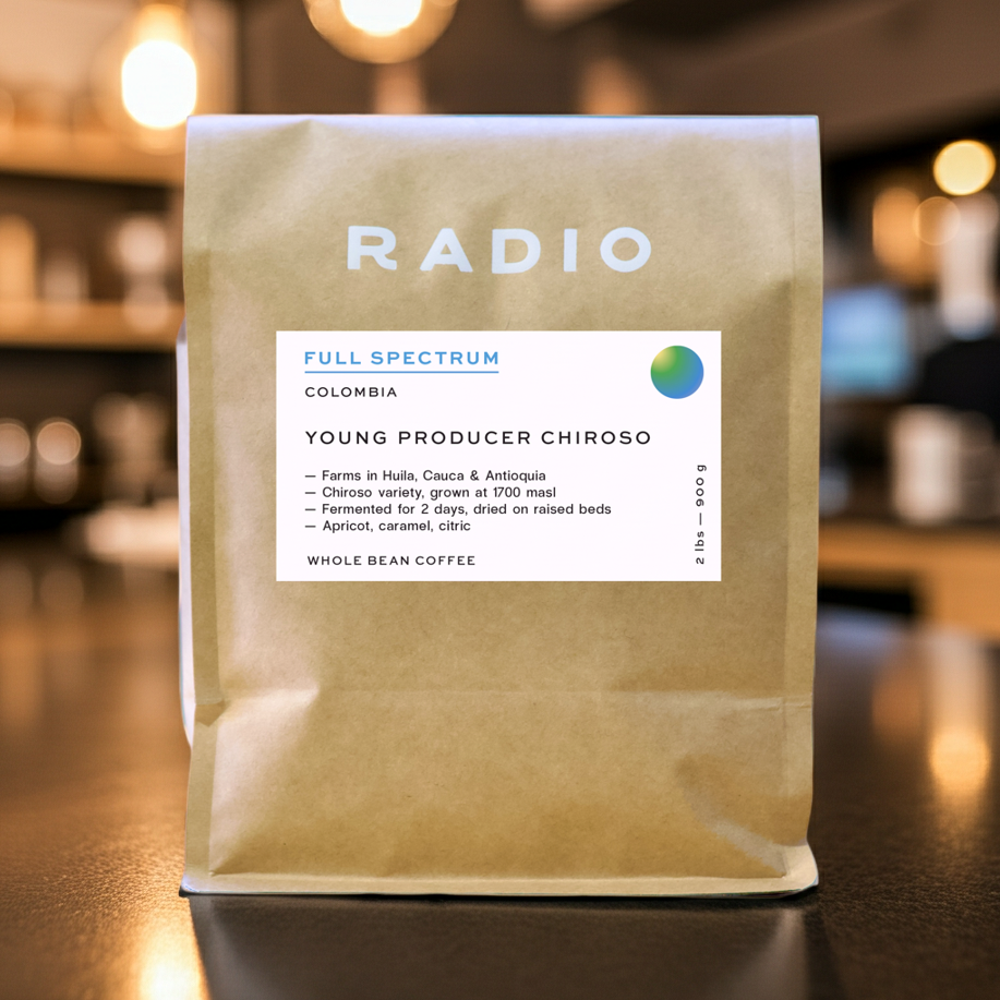 colombia single origin coffee chiroso