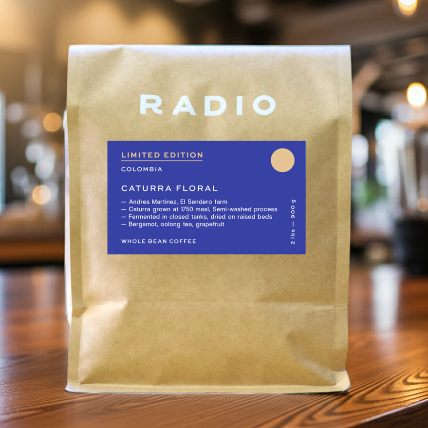 Colombia whole bean coffee single origin